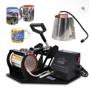 2 in W1 Mug Coffee Cup Heat Press Digital Transfer Sublimation Machine